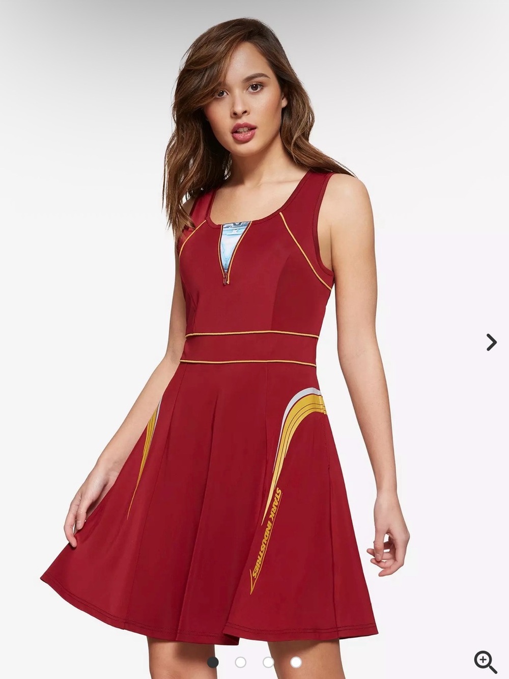 Hot Topic Her Universe Marvel Avengers Iron Man Armor Dress size Small